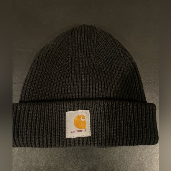 Carhartt Black Knit Beanie - Picture 2 of 5
